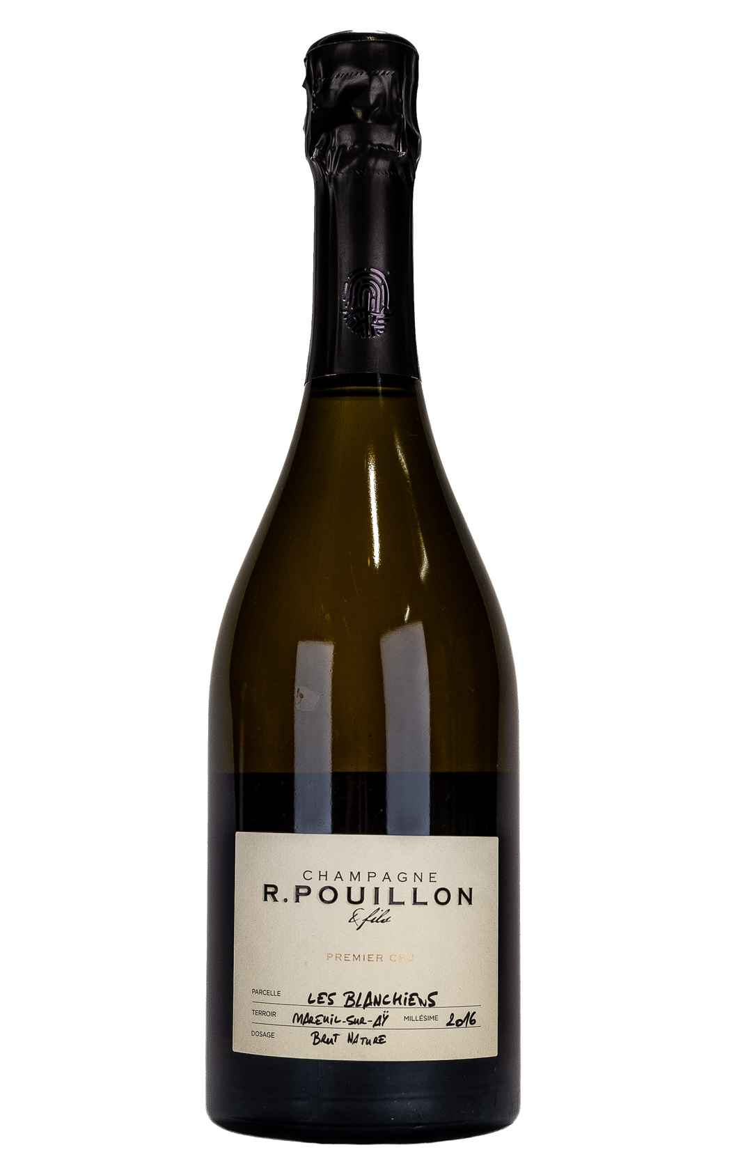 Champagne R Pouillon Les Blanchiens 2016 1x750ml