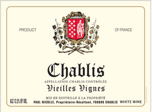 2022 Domaine Paul Nicolle Chablis VV